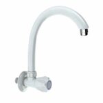 Watertec Sinktap Wallmounted Long Spout 1/2"-WHITE