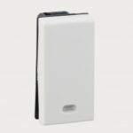LEGRAND MYRIUS 16A SWITCH 1W1M IND WHITE NRI-673010
