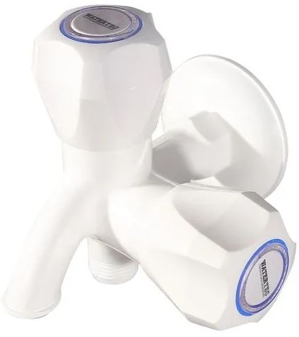 Watertec M series 2way Bib Tap 1/2"-white