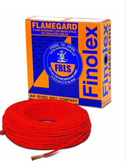 Finolex MultiStrand Wire Flameguard (180m) 6 Sqmm -Red
