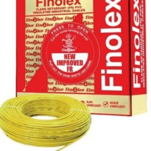 Finolex MultiStrand Wire (180m) 4 Sqmm -Yellow