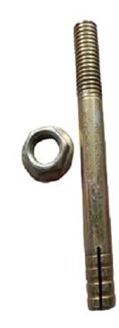 Pin Type Bolt 4"X3/8"