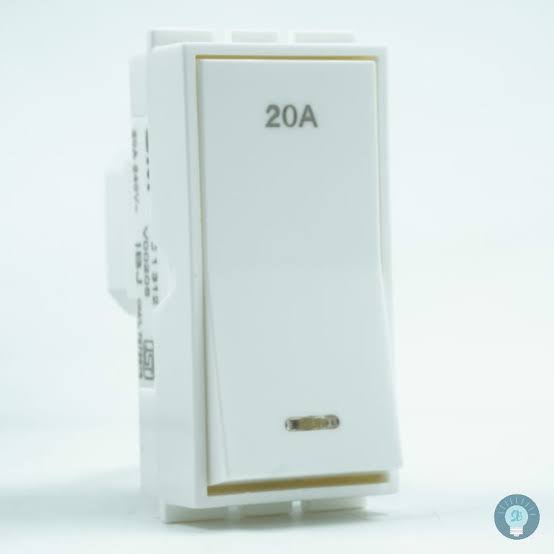 Gm 20A 1way Switch Indicator-AB1312