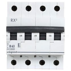 LEGRAND FP B10A 10KA AC RX3 MCB-402459