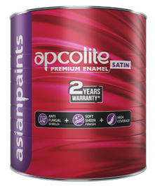Asian Paints Apco Satin Enamel Stn Brown1l