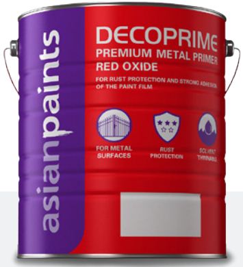 Asian Paints Deco Metal Primer Redoxide 1L