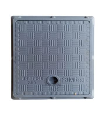 FRP Man Hole Cover 2x2 Grey
