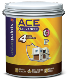 Asian Paints Ace Exterior Advanced White 10ltr
