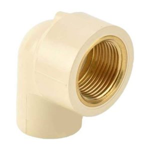 Finolex C Pvc Brass Elbow 3/4"x1/2"