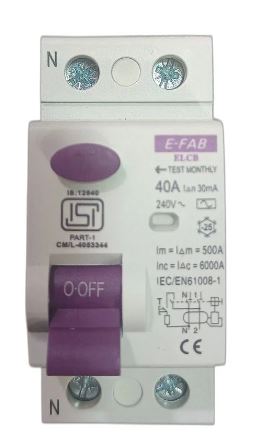 E-fab ELCB Dp 40 Amps 30ma