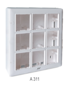 Av Surface Box 3module